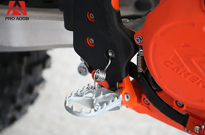 Dirt Bike Footpegs Foot Rest Spring For KTM SX SXF EXC EXC-F XC XC-F XC-W 950-1290 Adventure R Husqvarna TC TE FS MotocrossParts