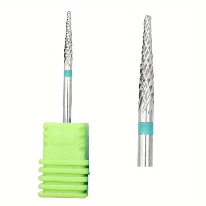 3/32 "Qualität Professionelle Wolfram Hartmetall Dead Skin Remover Nagel Bohrer Bits Sichere Hartmetall Nagel Reinigung Bohrer Für abgestorbene Haut
