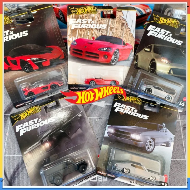 ホットウィール-プレミアム-ファスト＆フューリアス-マクラーレン-セナ-ダッジ-シェベル-ニッサン-370z-1-64-ダイキャスト-コレクタブル-モデルカー-合金製-車のおもちゃ