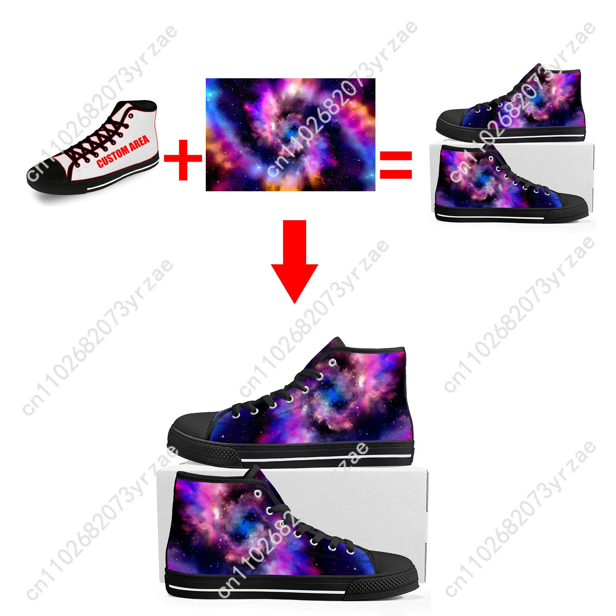 Slayer High Top Sneakers Uomo Donna Adolescente Sneaker in tela di tendenza di alta qualità Moda costruita Coppia casual Scarpe su misura