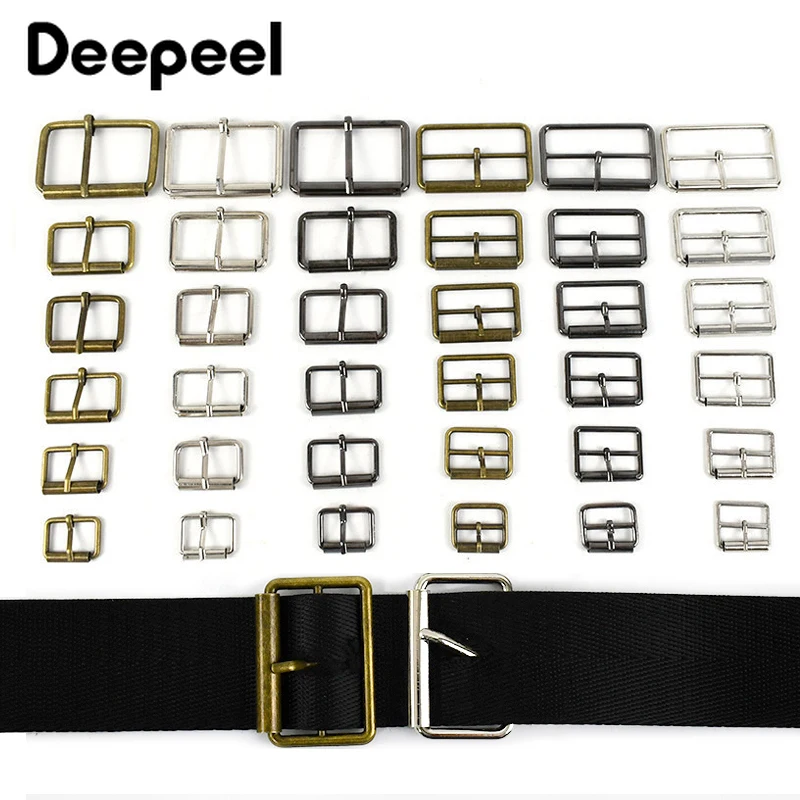 

10Pcs 20-50mm Metal Roller Pin Buckle Tri-Glide Adjustable Clasp Leather Belt Bag Strap Tape Clasps DIY Craft Hardware Accessory