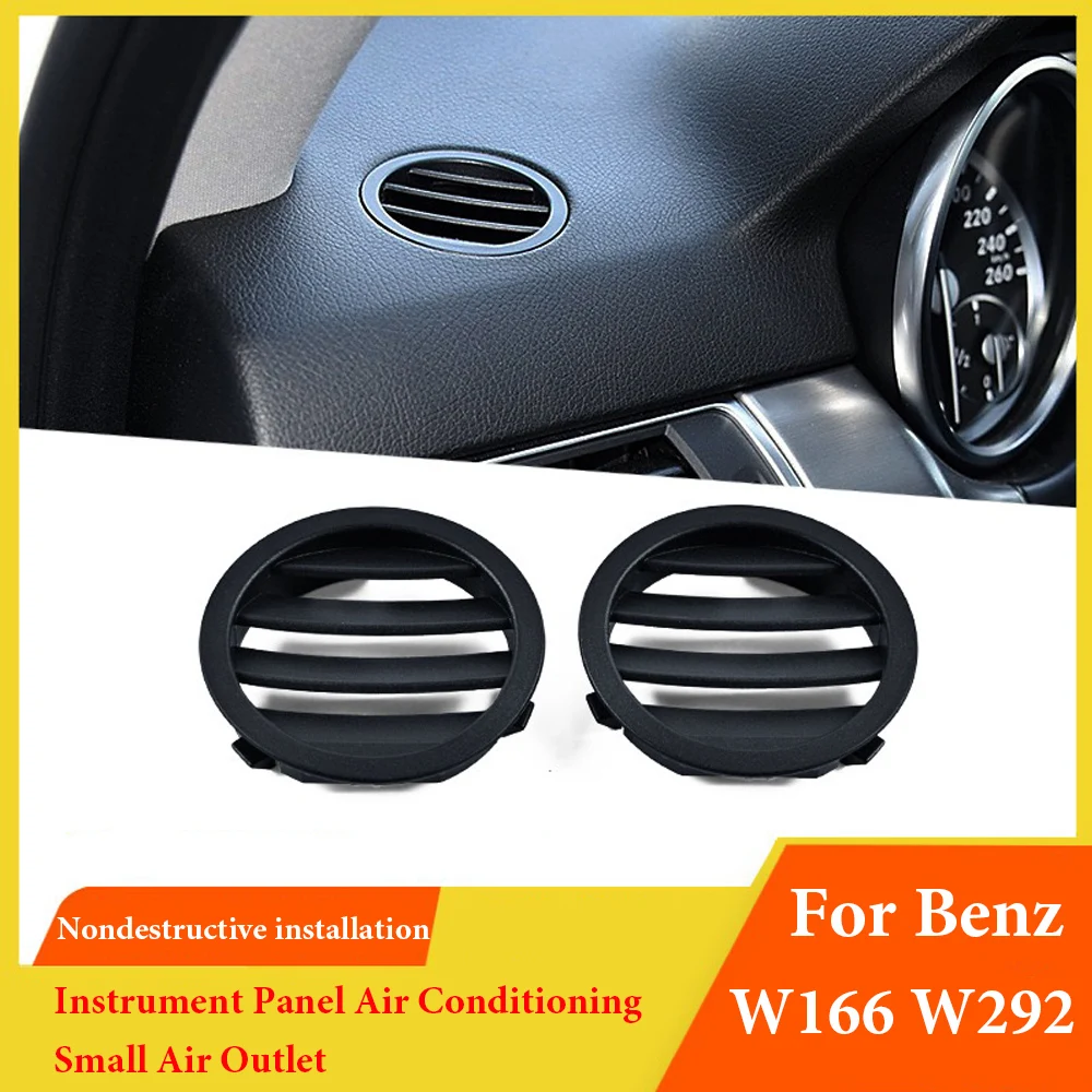 

1PCS Instrument Panel Air Conditioning Small Air Outlet Round Grille Air Outlet For Mercedes For Benz GL ML GLS GLE W166 W292