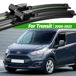 For Ford Transit Connect Tourneo Custom Courier 2006-2023 2pcs Front Windshield Wiper Blades Windscreen Window Accessories