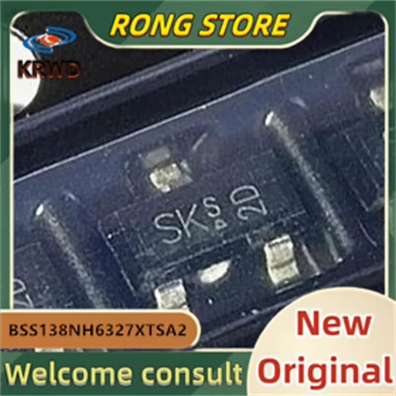 50PCS SK New and Original Chip IC SOT-23 BSS138NH6327XTSA2 BSS138NH6327XT BSS138NH632 BSS138NH BSS138