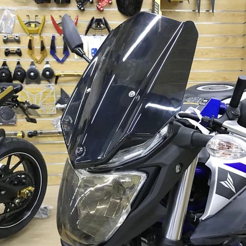 Parabrisas para Yamaha MT-03 FZ03 2016 2017 2018 2019 MT03 FZ-03 deflectores de pantalla de viento para motocicleta parabrisas MT 03