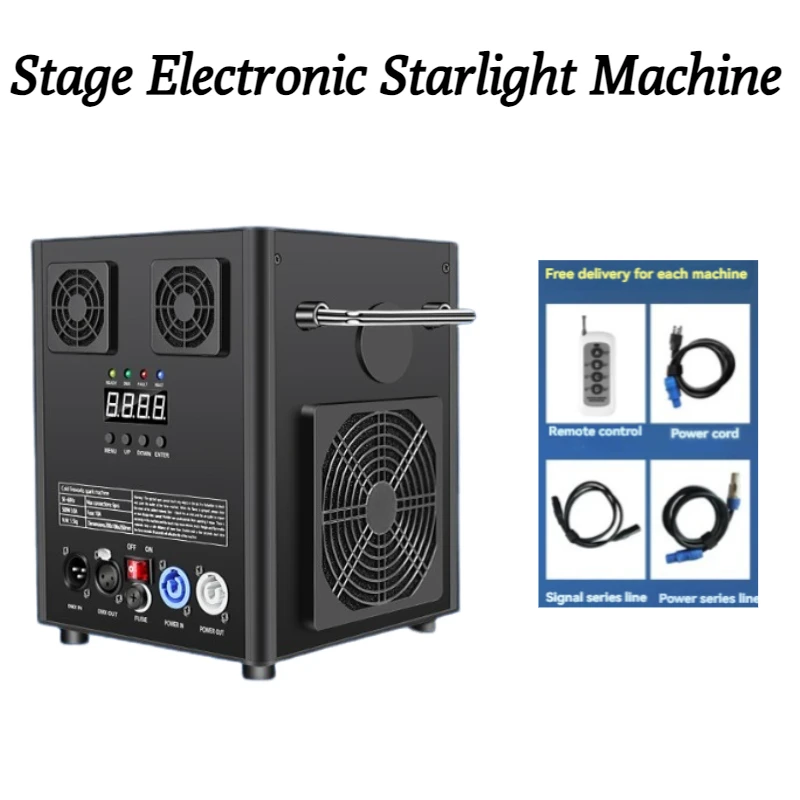 700W Cold Spark Machine Fireworks Machine Hang Upside Down Wedding Cold Sparklers with Remote DMX Control Special Equipment