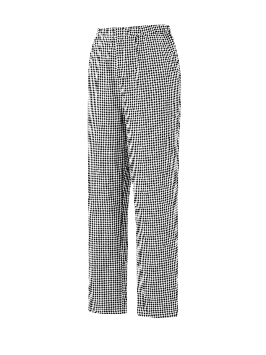 Women s Cozy Pajama Bottoms with Timeless Plaid Design Elastic Waistband and Stretchy Fabric for Ultimate Comfort and Style