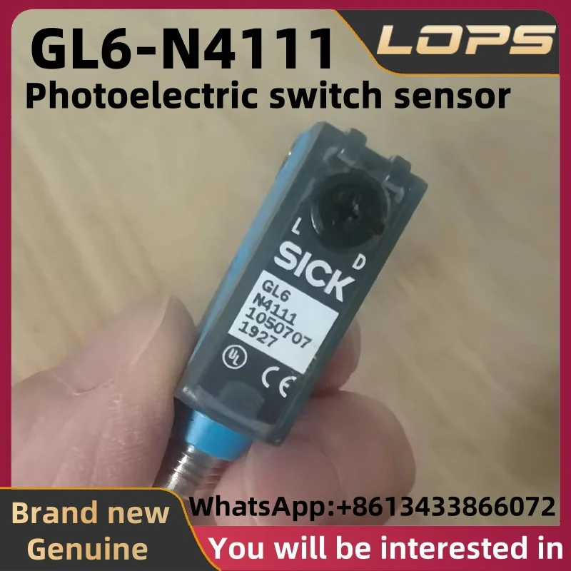 GL6-N4111 Brand new original SICK Photoelectric switch sensor, large quantity in stock, welcome to consult