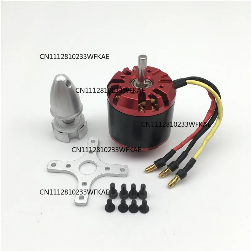RC Aircraft Model Metal Brushless Motor 4250-560kv Use for RC Aircraft Model Helicopter Model External Rotor Brushless Motor Toy