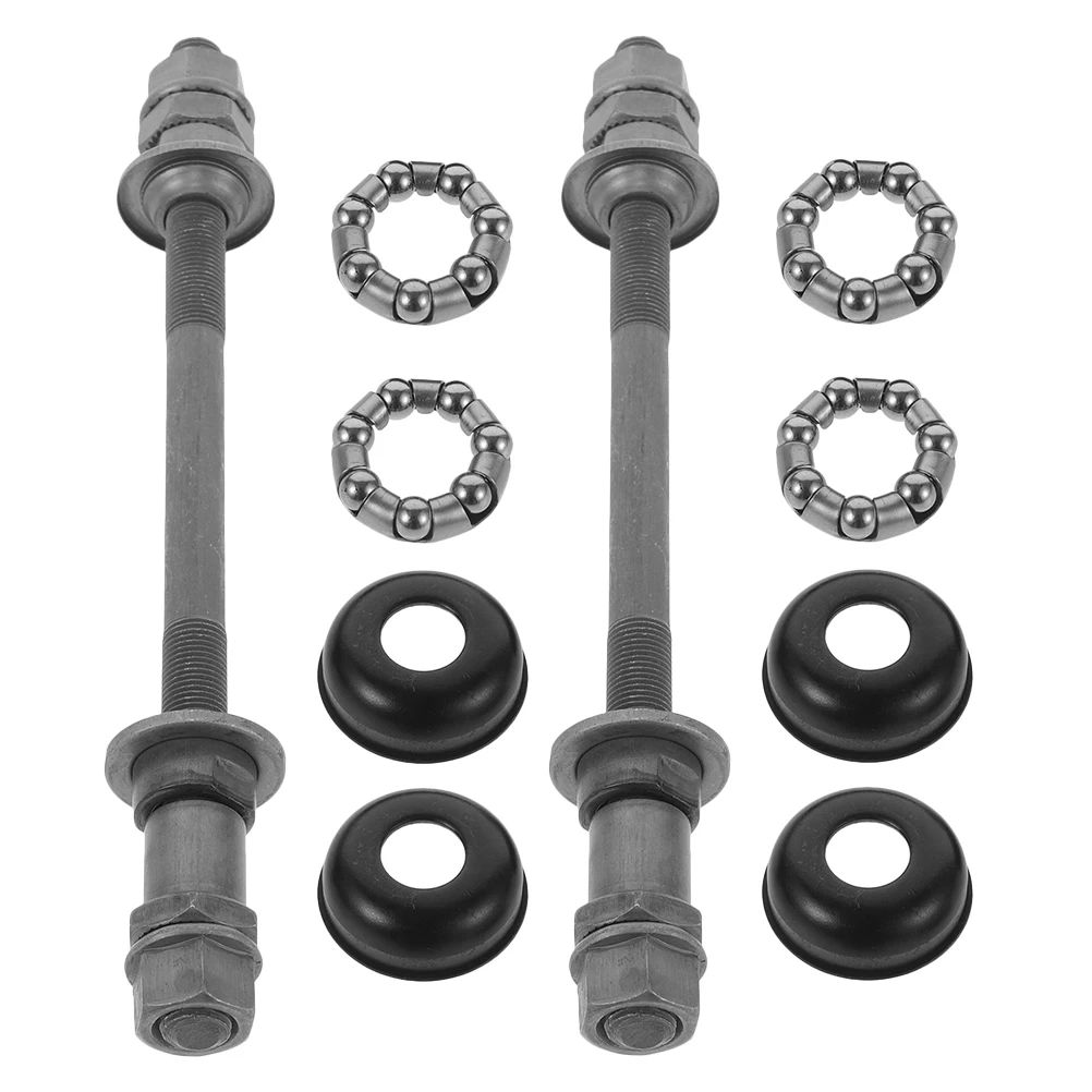 

2Sets Rear Axle Mountain Shaft Solid Design Ball Bearing Quick Replacement Bike Repair Parts Accessories