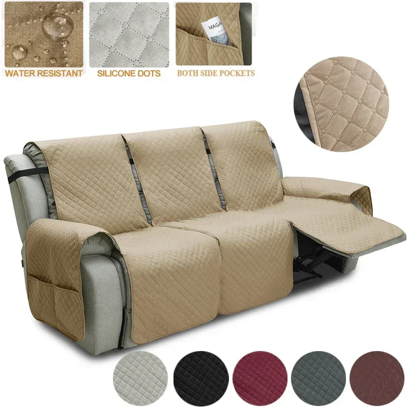 

2/3 Seaters Recliner Sofa Cover Anti Slip Washable Sofa Chair Covers Relax Lounger Couch Towel Sofa Armchair 소파 커버