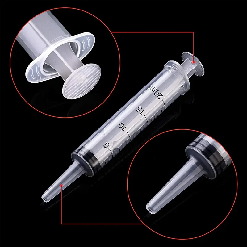 1ml-10ml Plastic Bulk Needle-Free Disposable Syringes Syringes Without Needle Syringe Glue Pet Feeding Needle Kitchen Tools