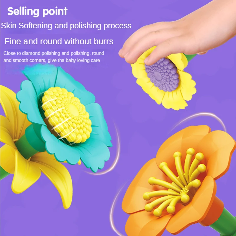 90pcs/set DIY Children Flower Arrangement Blocks Toy Creative Assembling Garden Puzzle Toys Multichange Garden Building Blocks