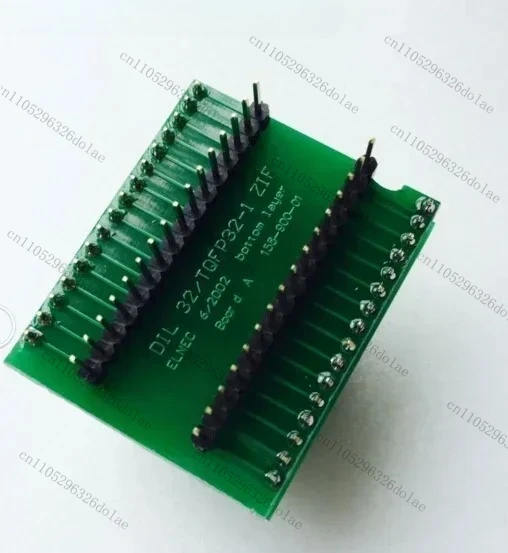 conversion block TQFP32 to QFP32 Programming device special DIL32/TQFP32-1 ZIF