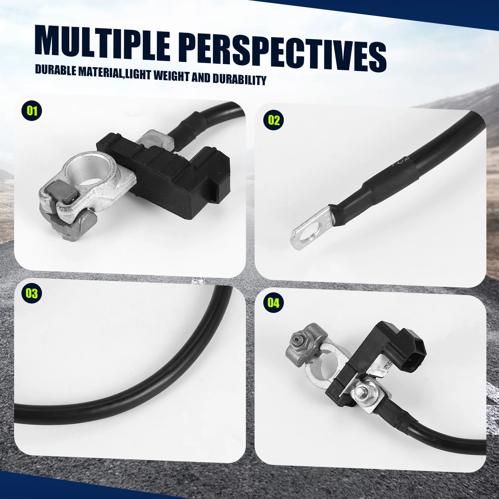 

Кабель отрицательного провода аккумулятора в сборе с датчиком для Kia Forte 2014-2018, артикул 37180-A7000 37180A7000