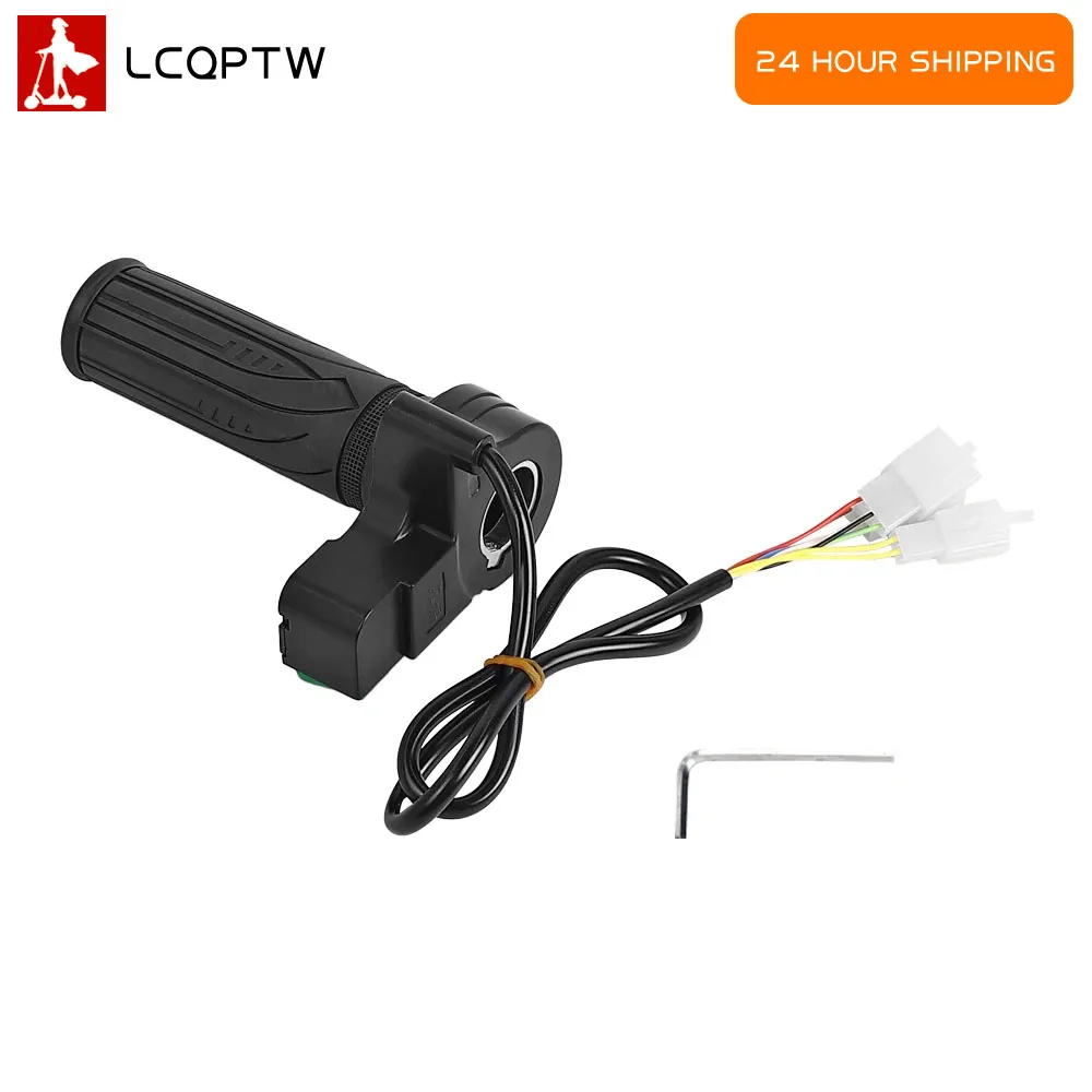 

Поворотная ручка дроссельной заслонки для электрического скутера Поворотная ручка дроссельной заслонки Электрический велосипед Скорость руля Дроссельная заслонка Поворотный фиксированный круиз