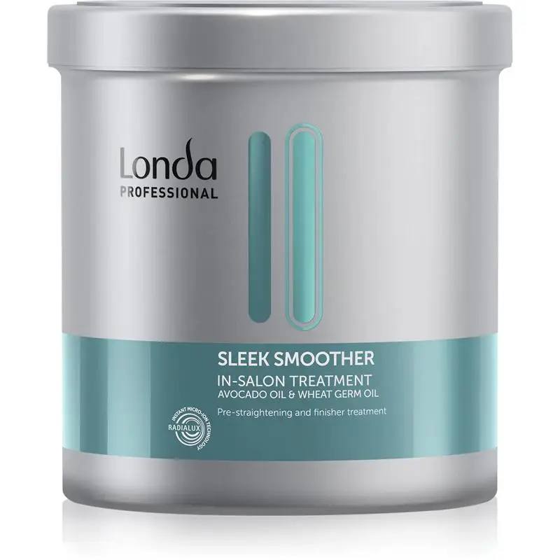 Tratamiento Londa Professional Sleek Smoother Insalon para cabello rebelde y encrespado