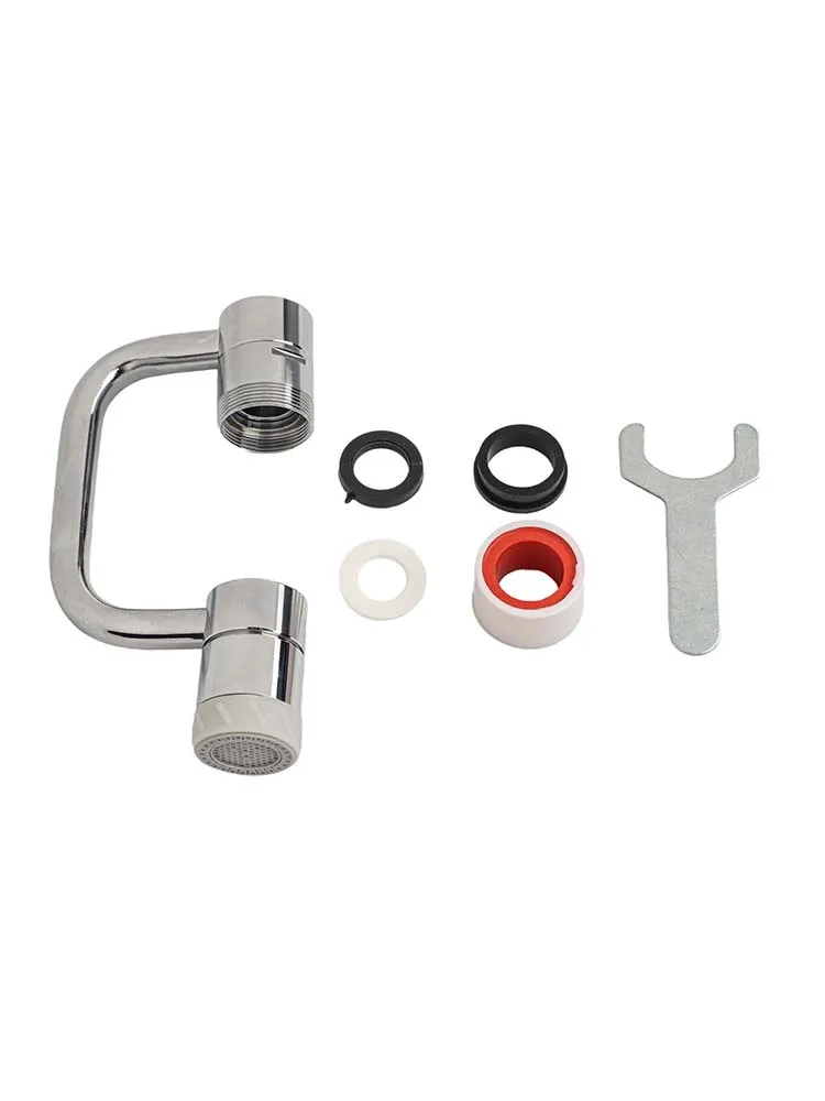 تحسين المنزل 10.8*5.5*4.8 سنتيمتر صنبور الحمام 1080 دوران حجم صغير أداء طويل الأمد البناء المعدني