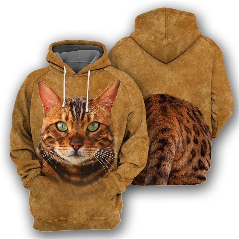 

Women Winter New 3D Sloth Honeybee Cats Printing Hoodies For Men Children Fashion Funny Hooded Sweatshirts Vintage Pullover Top