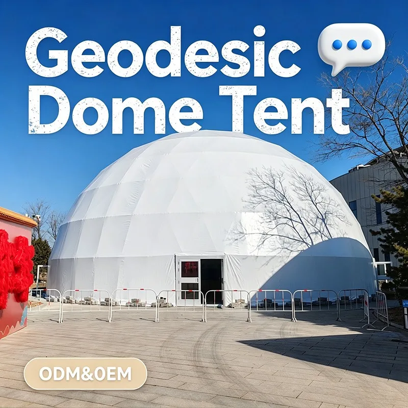 Geodesic Spherical Starry Sky Dome Tent,Triangular Steel Frame Glass Wall Dome for Scenic Campsite Exhibition Planetarium Events