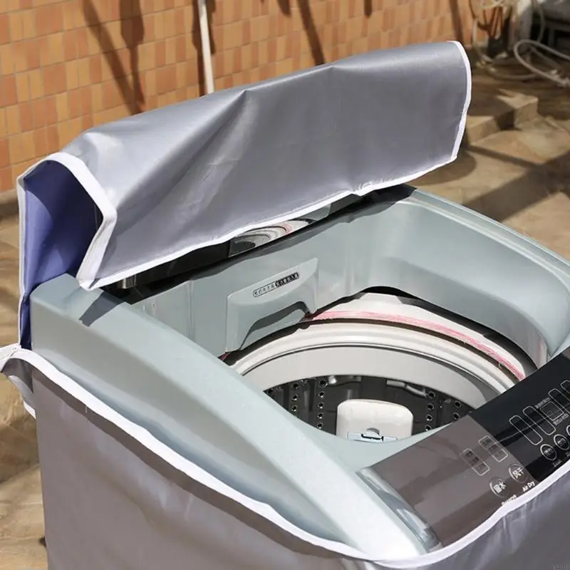 Portable Washing Machine Cover, Top Load Washer Dryer Cover, Waterproof Cover for Fully-Automatic Washing Machine B95B