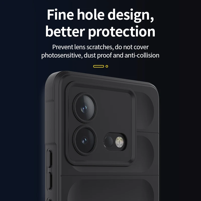 حافظة مضادة للصدمات لعام 2025 لهاتف ViVo IQOO Neo 8 Pro Neo8 Z7 Z7X غطاء هاتف من السيليكون السائل لهاتف Vivo S17 Pro S17E 5G Fundas