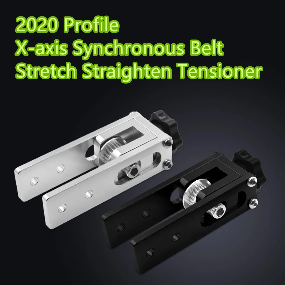 Tensioner 2020 Profile X-axis Synchronous Belt Stretch Straighten Tensioner For Ender 3 Creality CR-10 CR-10S 3D Printer Parts