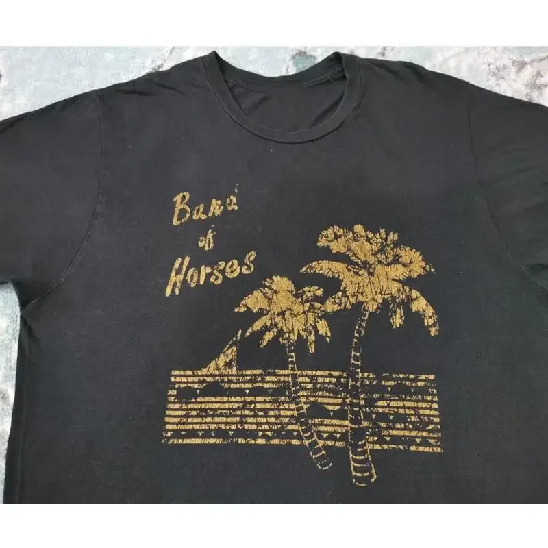 Band Of Horses Hawaii Black All Size For Fan T Shirt Am304