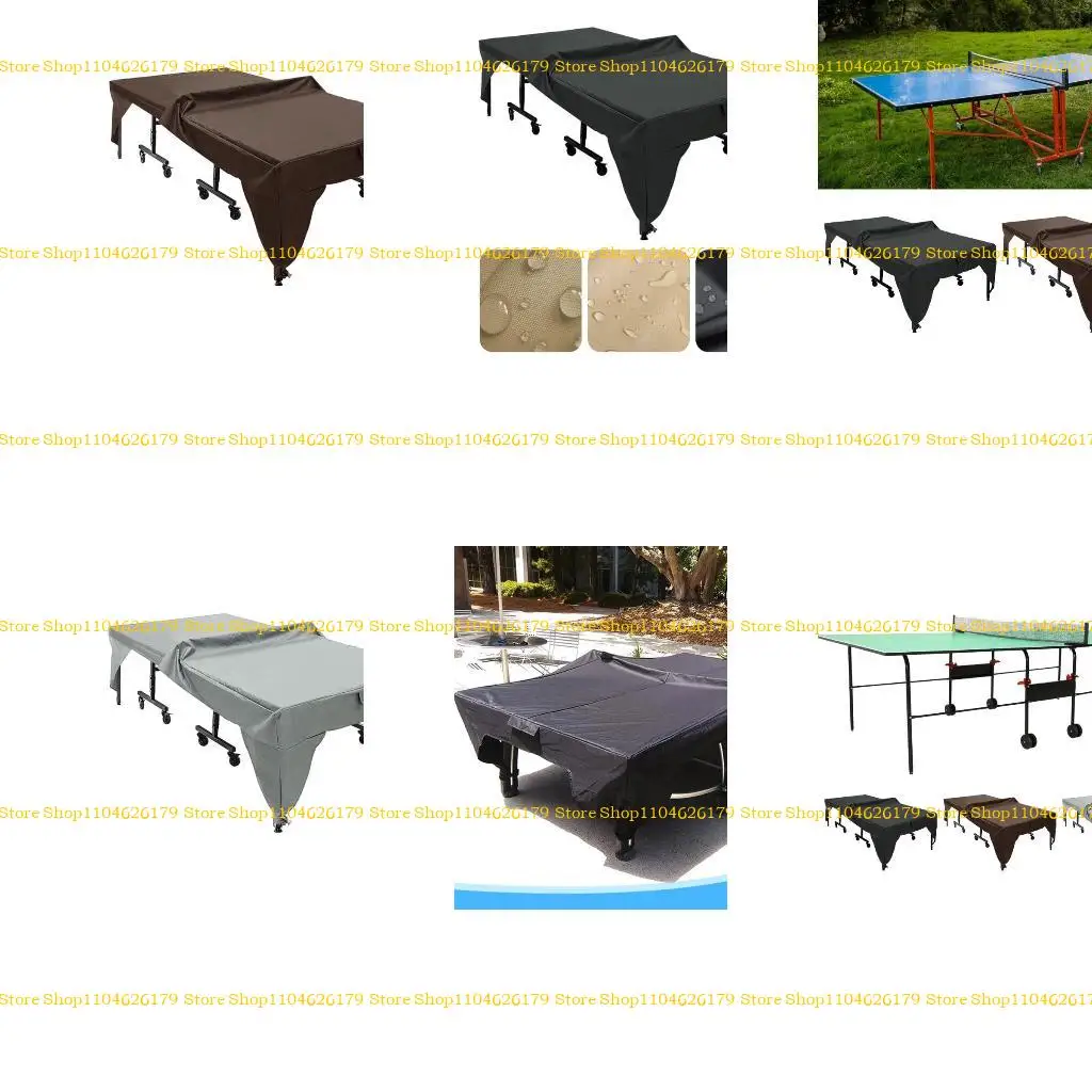 

A1A2 Pingpong Table Cope Outdoor Waterlight Pingpong Protector Protector Table Tennis Accessy Accessy для складных и плоских