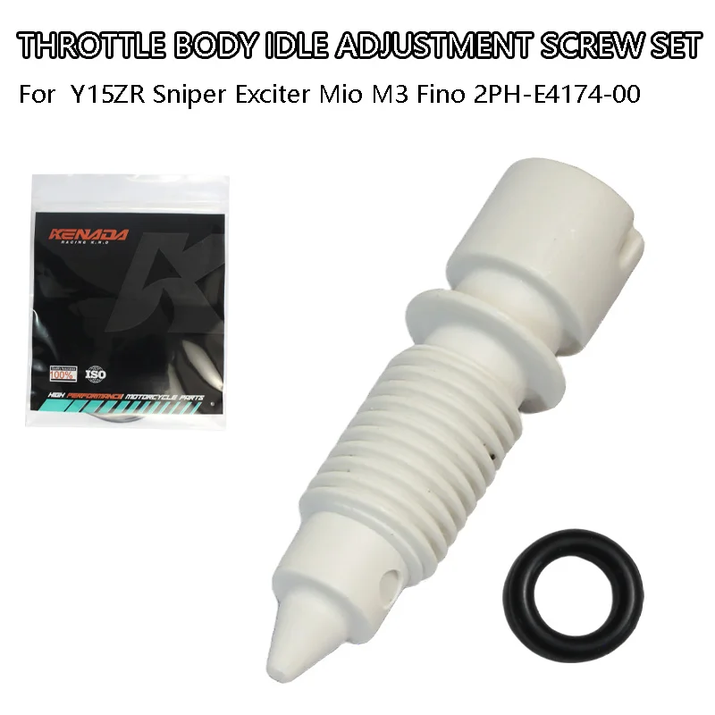 Throttle Body Idle Adjustment Screw Set 2PH-E4174-00 For Y15ZR Sniper Exciter Mio M3 Fino
