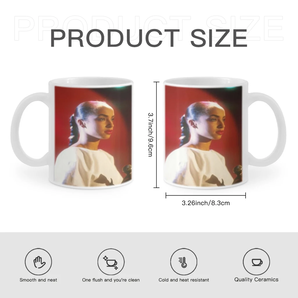 Band S-Sade Adu Singer Movie Free shipping Ceramic Cup Coffee Oatmeal Breakfast Cup Creative Personality Mug