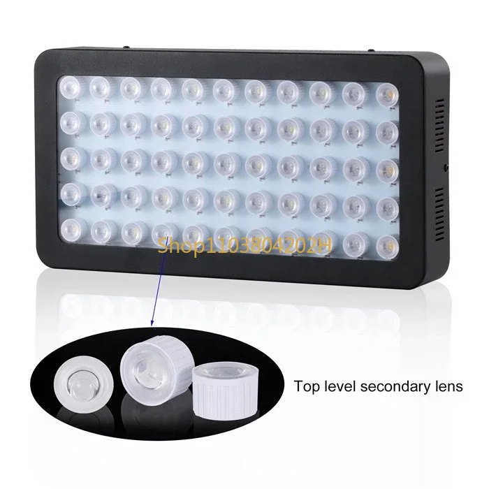 LED Aquarium Light Dimmable 165W Switch Control Coral Light Dimmier with 100~240V Input for Coral Reef Fish Tank Easy To Install