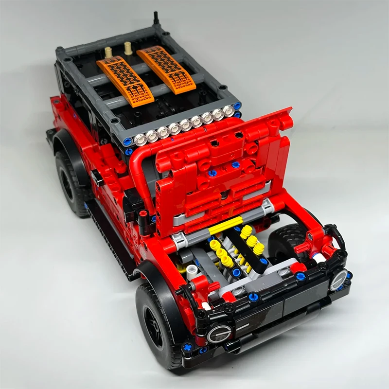 943 قطعة سيارة رياضية فنية على الطرق الوعرة فورد SUV اللبنات نموذج سباق السيارات تجميع الطوب لعبة السيارة هدية للطفل صبي الكبار #4
