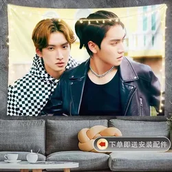 Bossnoeul CP HD Posters Hanging Cloth Thai TV Love In The Air Drama Stills Photos Picture Tapestry Home Wall Decor Background