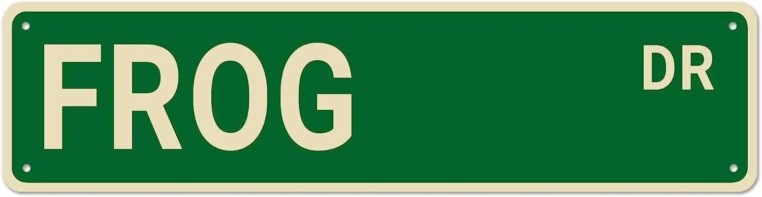 

Street Signs, Decor Sign Gift, Wall Decor for Home/Driveway/Man Cave/Bar, Quality Metal Signs 16x4 Inch