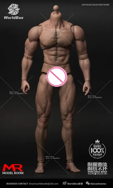 Bodybox|worldbox 1/6 Scale Action Figure Body - Muscular Male Joint Doll