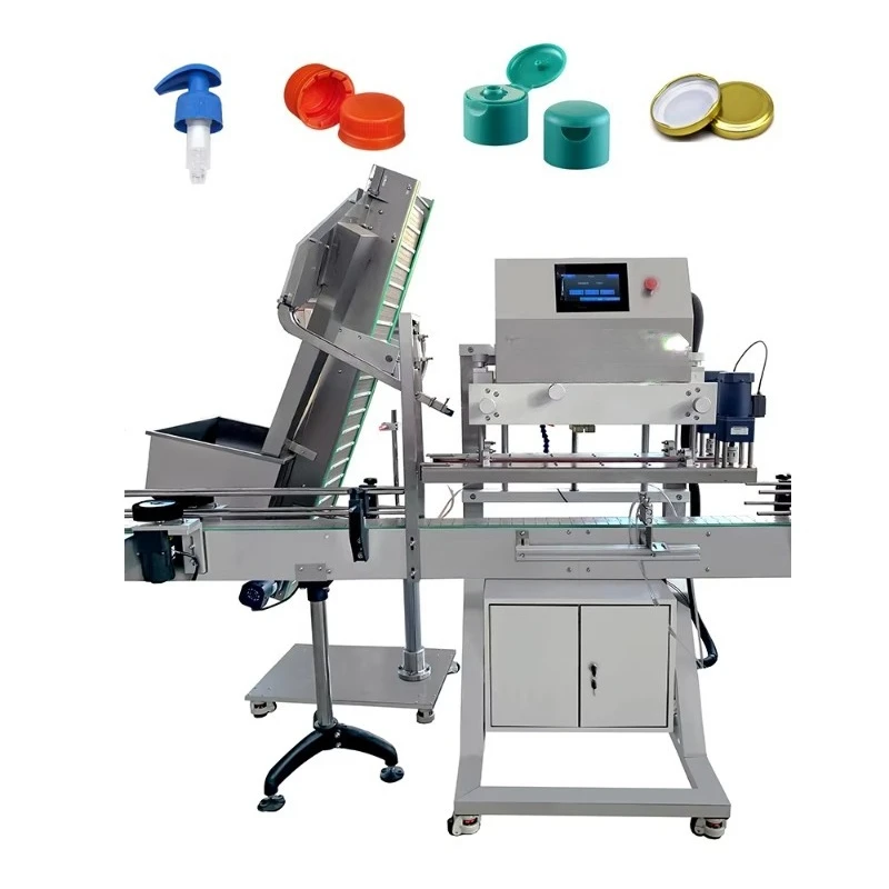 Bright double automatic bottle spindle capping machine