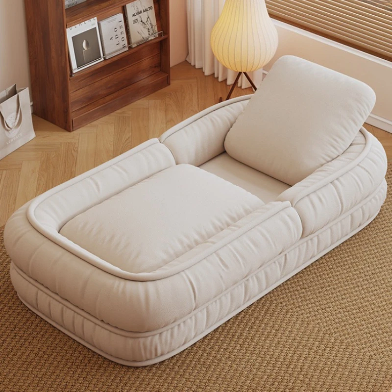 Human kennel recliner lazy sofa living room single sofa reclining sleepable bedroom tatami folding sofa bed