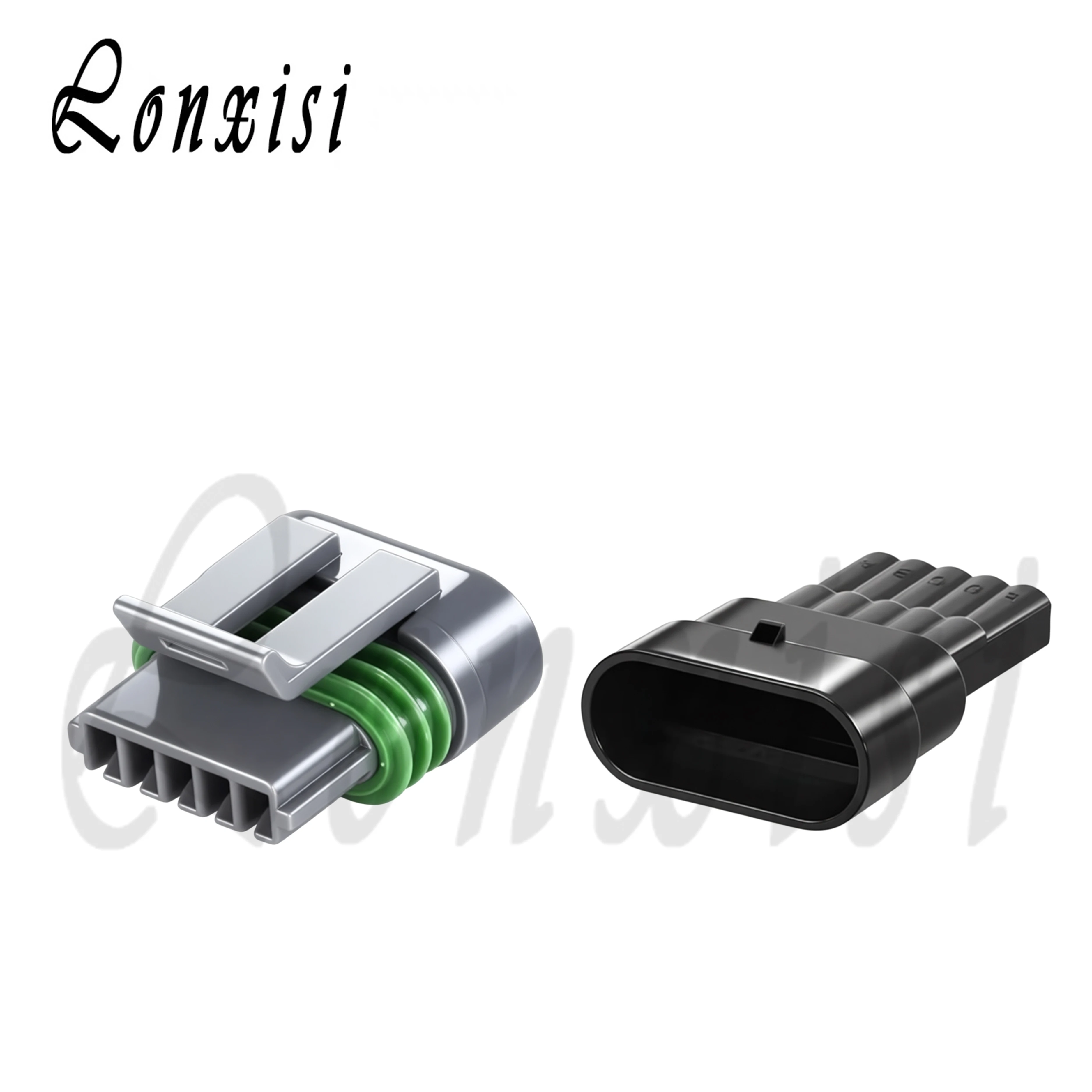 

1/5/10/20/50 Sets 5 Pin Car Waterproof High Energy Ignition Coil Built-in Igniter Connector Throttle Plug 12162830 For GM