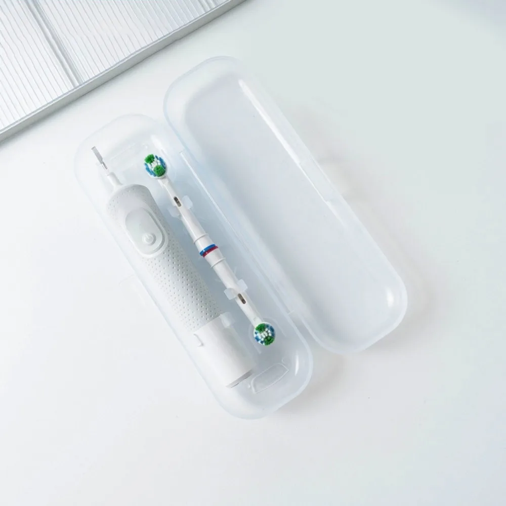 Plastic Electric Toothbrush Case Dust-proof Moisture-proof Toothbrush Storage Box Lightweight Toothbrush Protective Cover