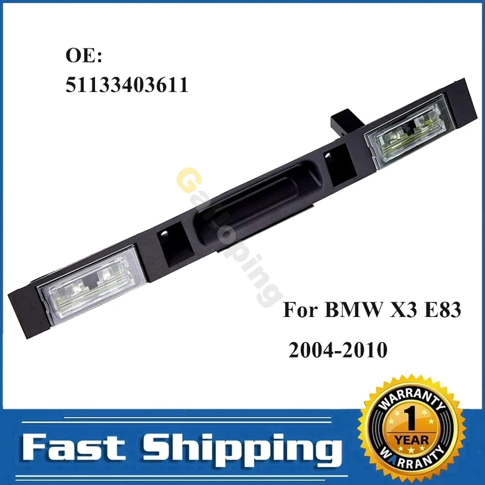 

For 2004-2010 BMW X3 E83 Touring Boot Trunk Lid Rear Handle With Key Button Car Tailgate Switch Assembly Accessories 51133403611