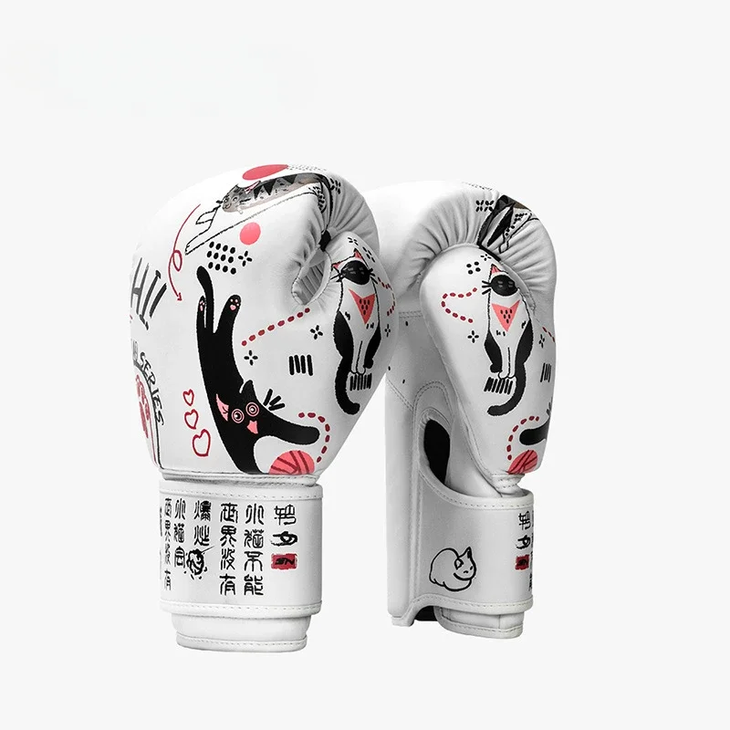 Adult Sanda fighting training men and women Muay Thai sandbags boxing gloves