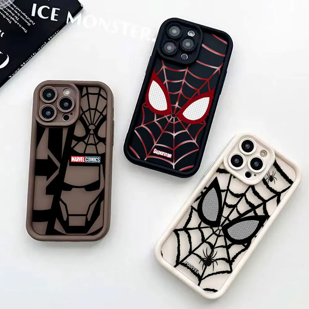 

Marvel Spider Spider-Man Luxtury Phone Case For OPPO RENO 12 11 10 8 8Z 8T 7 7T 6 6Z 5 4 3 PRO PLUS 4G 5G Case Funda Capa Shell