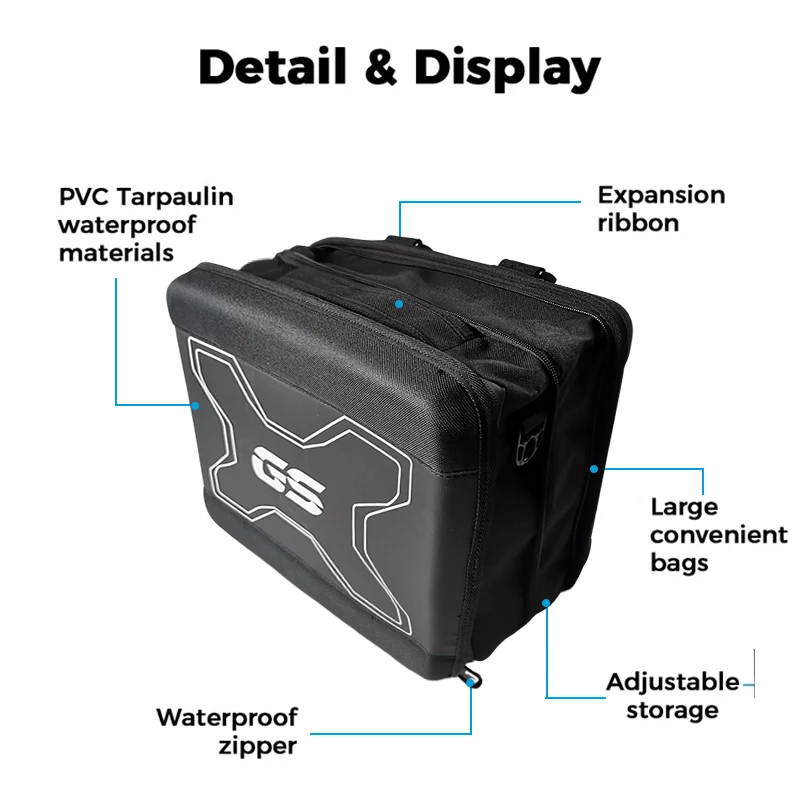 Motorcycle Vario Suitcases Inner Bag Waterproof Luggage Tool Box Saddlebags For BMW R1250GS R1200GS LC ADV R 1250 GS Adventure