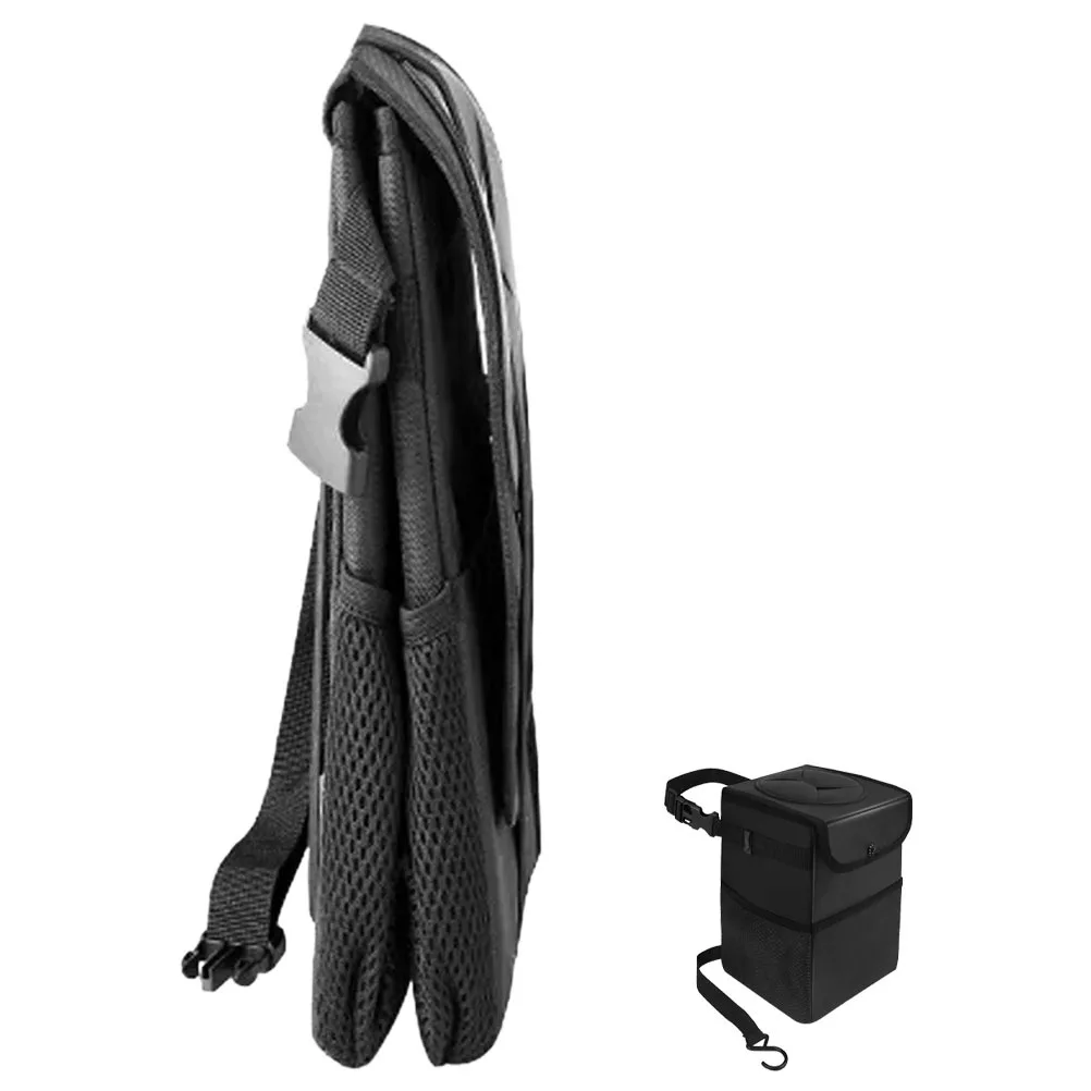 

Folding Car Bin Vehicle Garbage Can Compact Portable Organizer For Suv Truck Odor-Free Storage Bag Auto Trash Container Camping