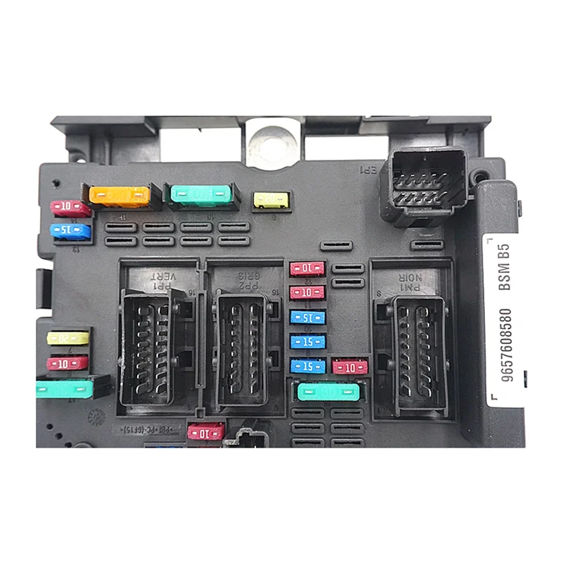 Fuse Box Module BSM B5 9657608580 6500Y1 for Peugeot 206 307 406 Citroen C2 C3 C5 Berlingo Xsara