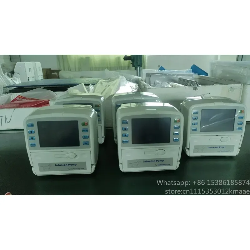 Vequyn Veterinary syringe infusion Pump with Heating Warmer for Dog Medical Treatment