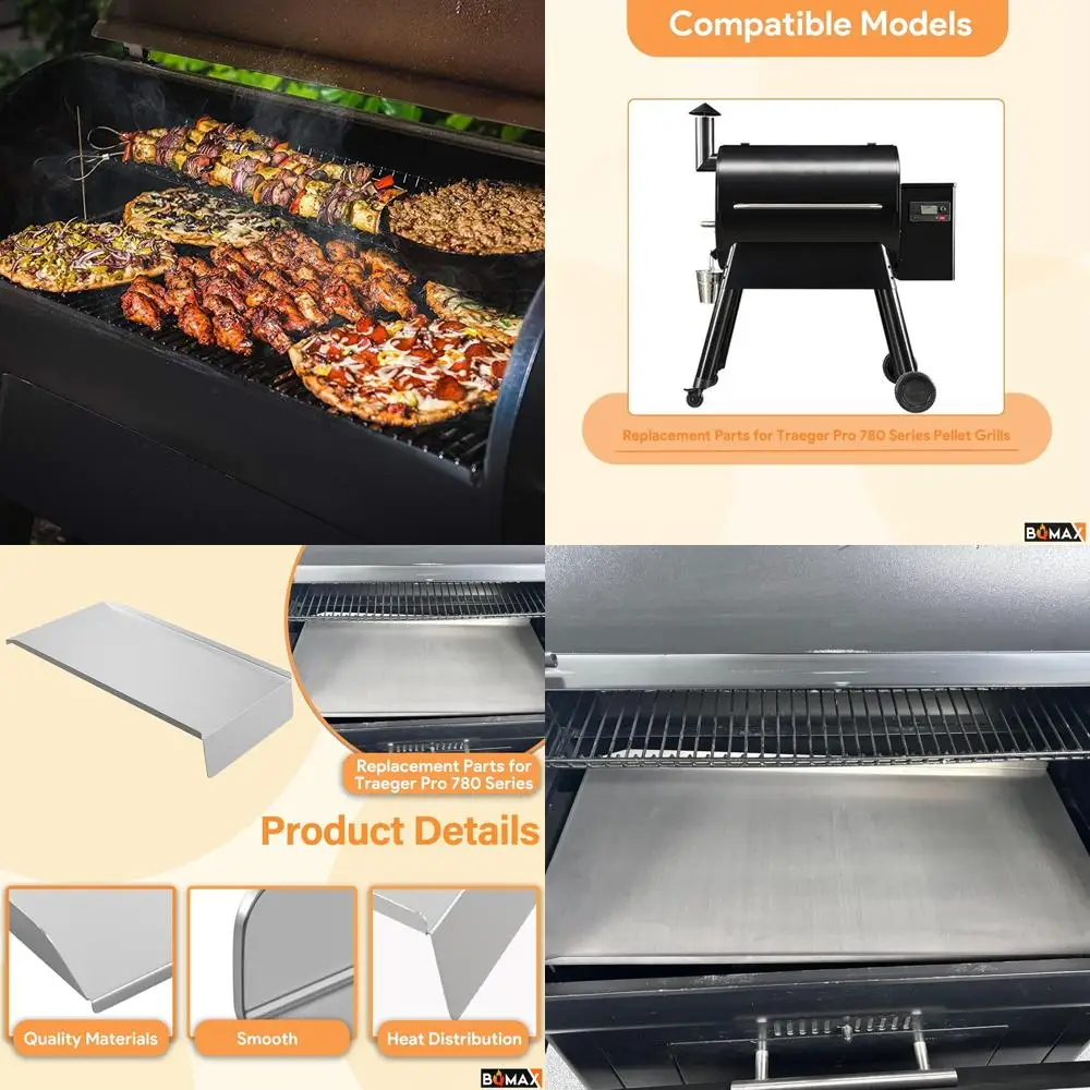 

Pellet Smoker Grill Drip Pan Liners for Pro 780, Replacement Parts Accessories