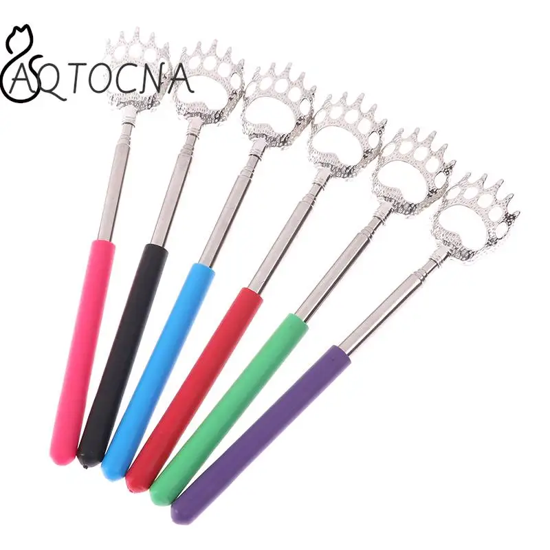 

Handy Retractable Hand Grip Five-tooth Massage Tools Back Scratcher Scratching Device For Elderly Hand Grip Relieve Itch