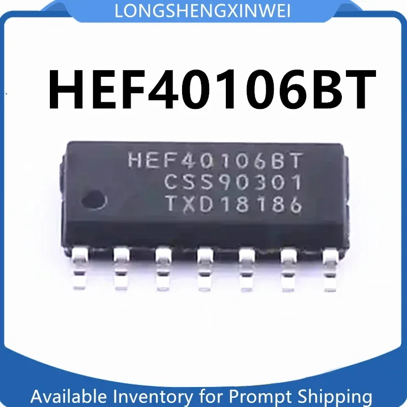 1PCS New Original Import HEF40106 HEF40106BT 40106BT SOP-14 Logic Chip Original Spot
